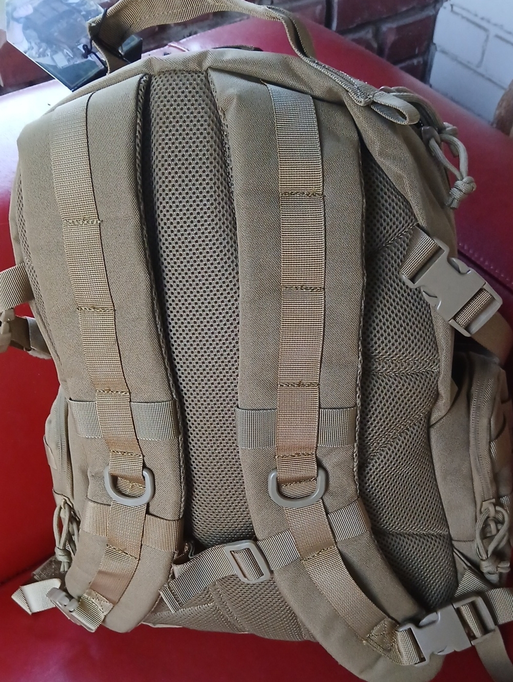 ✅️Tactical Hydration-Compatible Backpack - Coyote Brown - Picture 6 of 9